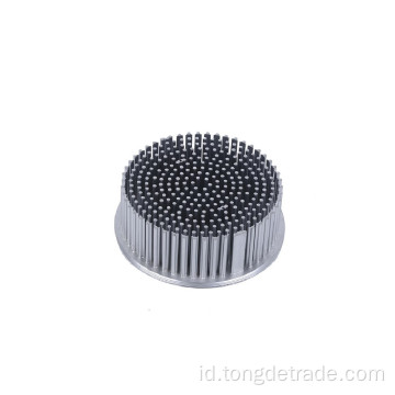 Ekstrusi Pendingin Heatsink Aluminium Bulat Customi IGBT